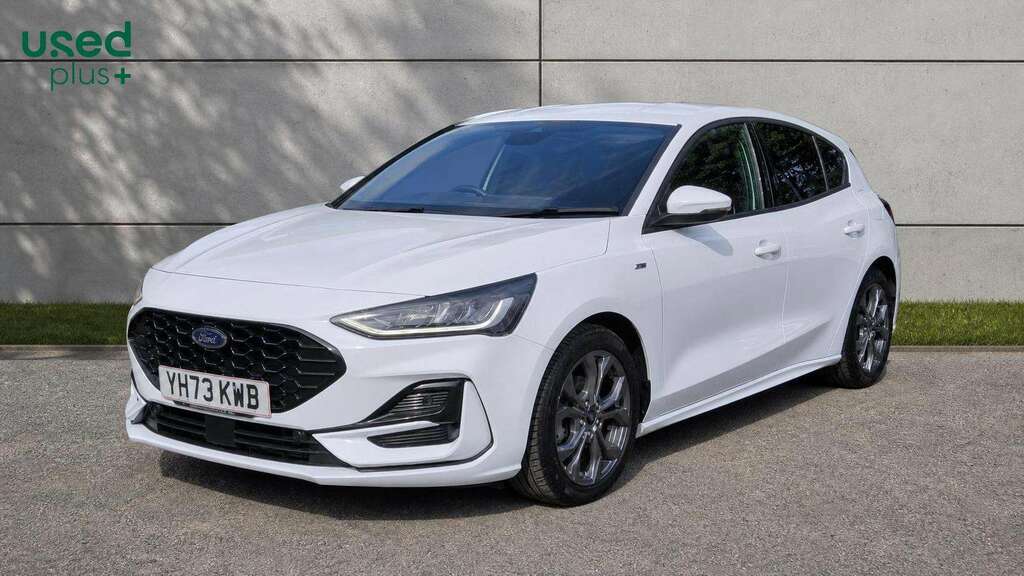 Ford Focus 1.0 Ecoboost Hybrid Mhev St-line YH73KWB White #3