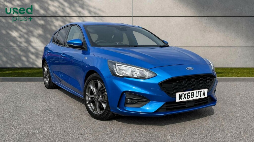 Ford Focus 1.0 Ecoboost 125 St-line MX68UTW Blue