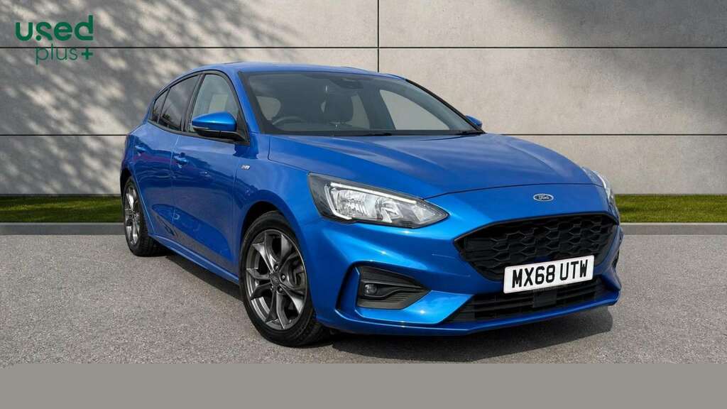 Ford Focus 1.0 Ecoboost 125 St-line MX68UTW Blue #2