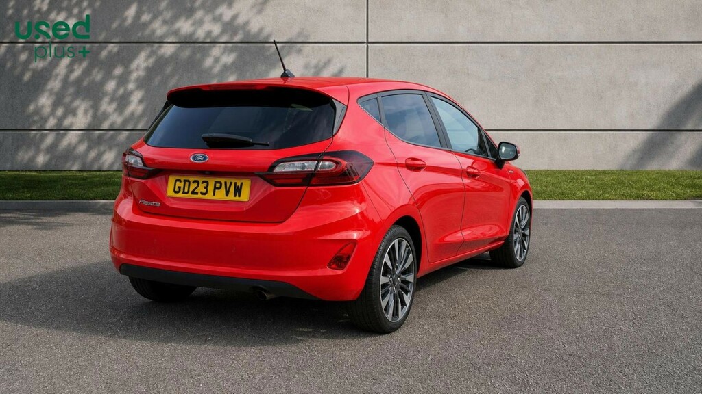 Ford Fiesta 1.0 Ecoboost Titanium X GD23PVW Red #4