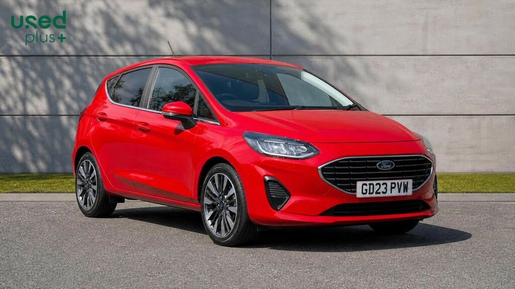 Ford Fiesta 1.0 Ecoboost Titanium X GD23PVW Red #2