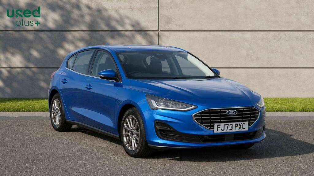 Ford Focus 1.0 Ecoboost Hybrid Mhev 155 Titanium FJ73PXC Blue