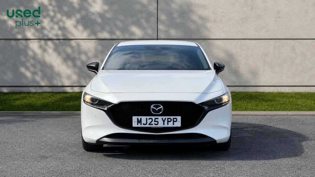 Mazda 3 2.5 E-skyactiv G Mhev 140 Homura MJ25YPP White #3
