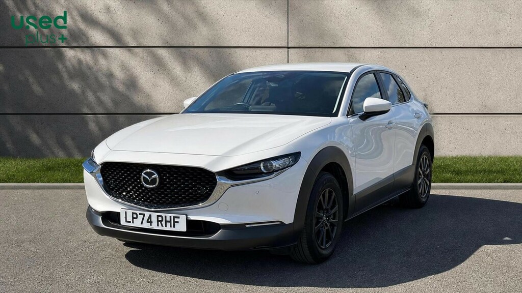 Mazda CX-30 2.5 E-skyactiv G Mhev 140 Centre-line LP74RHF White #4