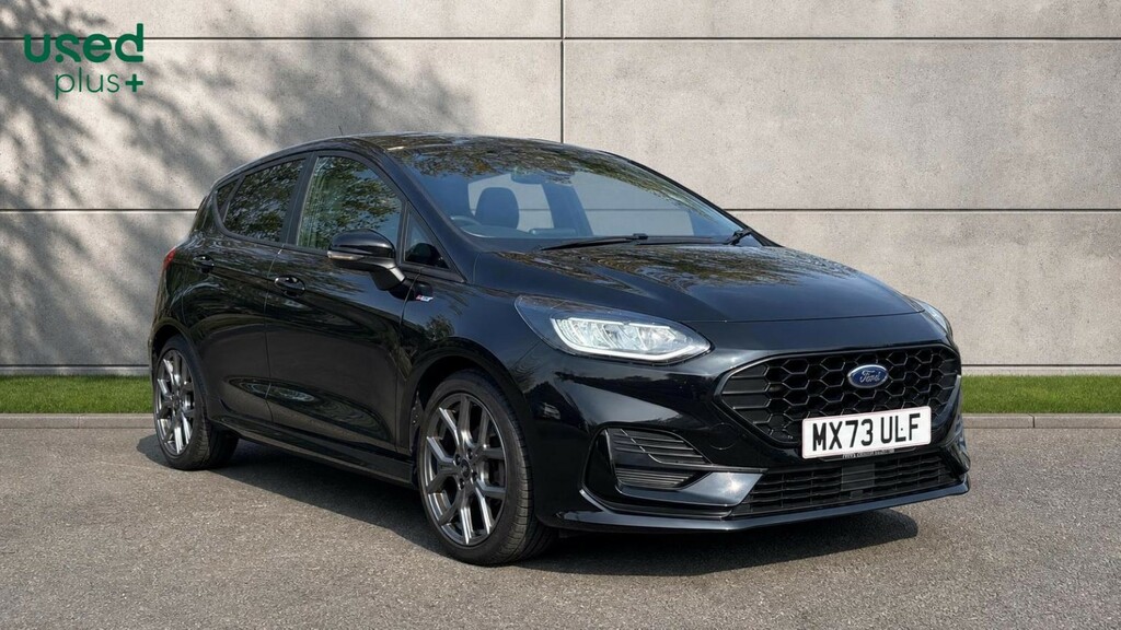 Ford Fiesta 1.0 Ecoboost St-line MX73ULF Black