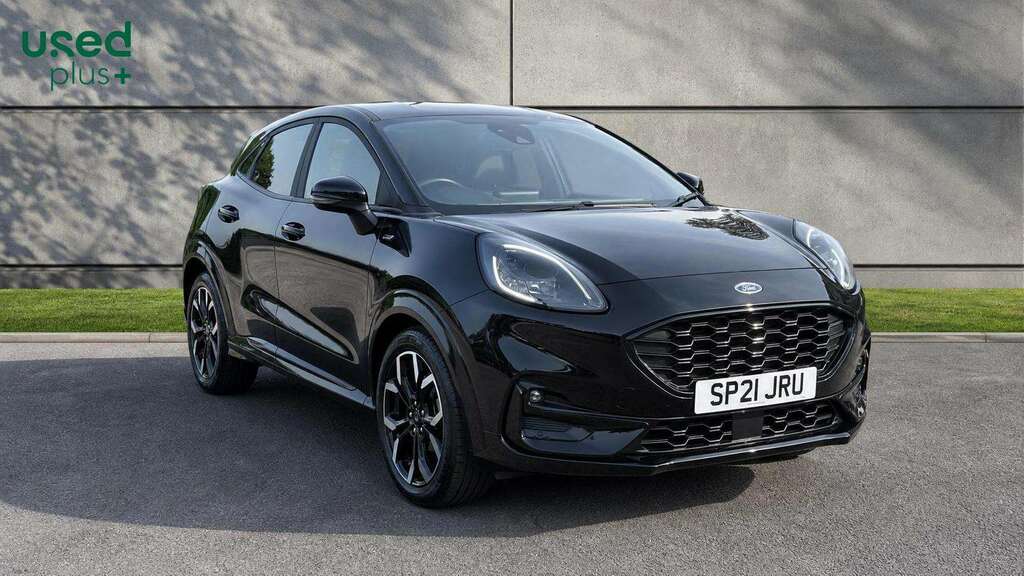 Ford Puma 1.0 Ecoboost Hybrid Mhev St-line X Black