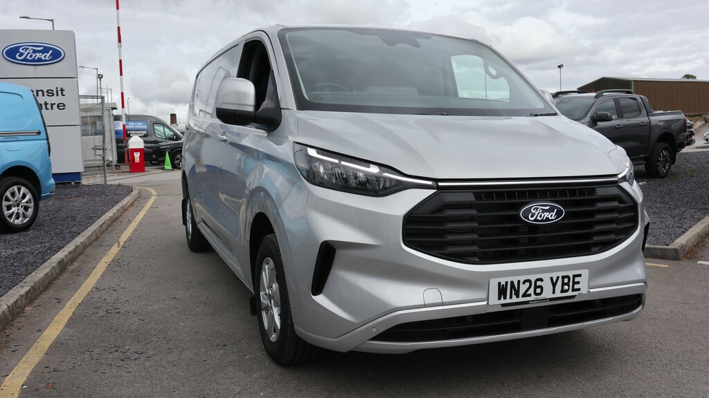 Ford Transit Custom 2.0 Ecoblue 136Ps H1 Van Limited Silver