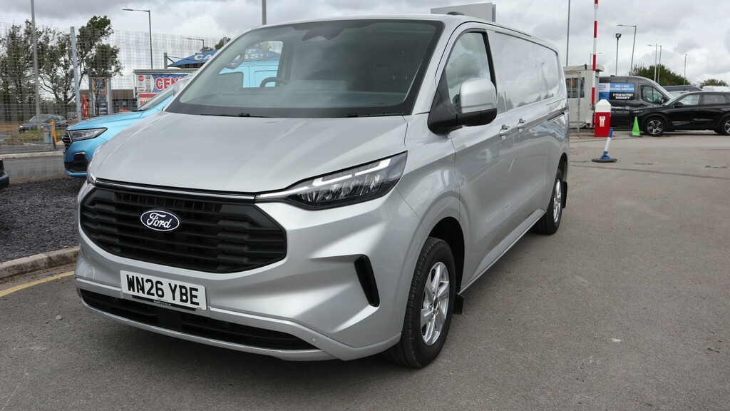 Ford Transit Custom 2.0 Ecoblue 136Ps H1 Van Limited WN26YBE Silver #3