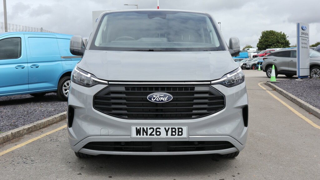 Ford Transit Custom 320 L2 Lwb H1 Limited 136Ps Eu6 6 Speed Panel Van WN26YBB Grey #2