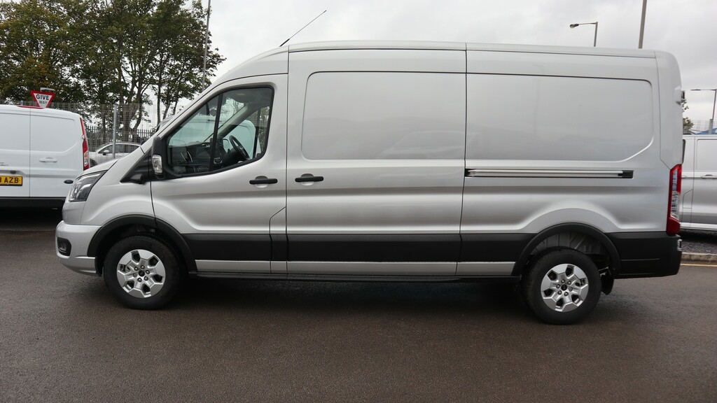 Ford Transit Custom 350 L3 Lwb H2 Limited Nav 165Ps Eu6 Panel Van WR26TXH Silver #4