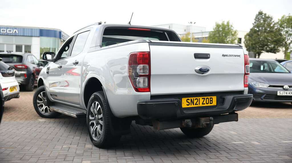 Ford Ranger Pick Up Double Cab Wildtrak 2.0 Ecoblue 213 Silver #4