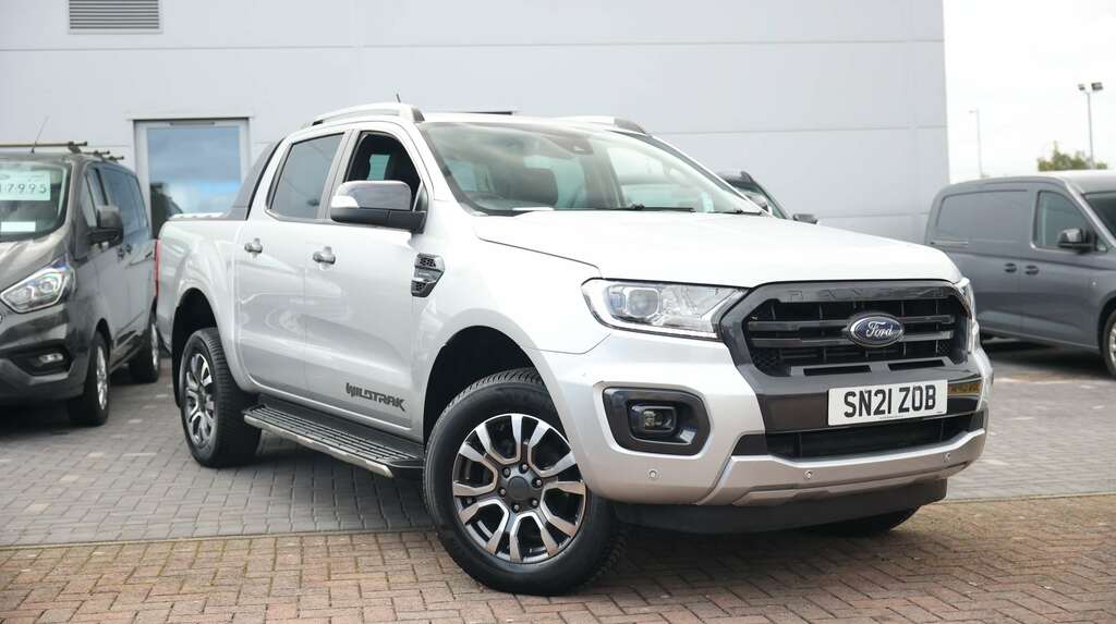 Ford Ranger Pick Up Double Cab Wildtrak 2.0 Ecoblue 213 Silver #3