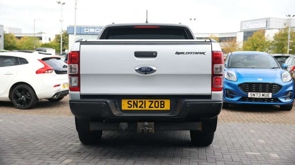 Ford Ranger Pick Up Double Cab Wildtrak 2.0 Ecoblue 213 Silver #5