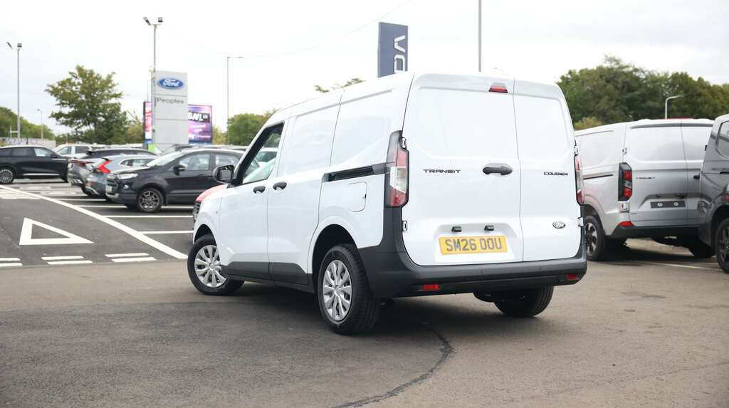 Ford Transit Courier 1.5 Ecoblue Trend Van White #4