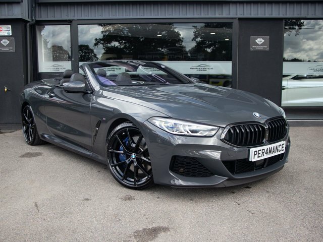 BMW 8 Series 3.0 840I Convertible Steptronic Euro 6 Grey #6