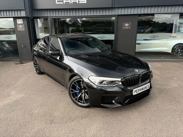 BMW M5 M5 Competition Saloon Blue #8