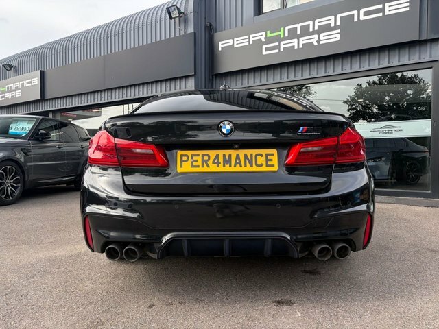 BMW M5 M5 Competition Saloon Blue #11