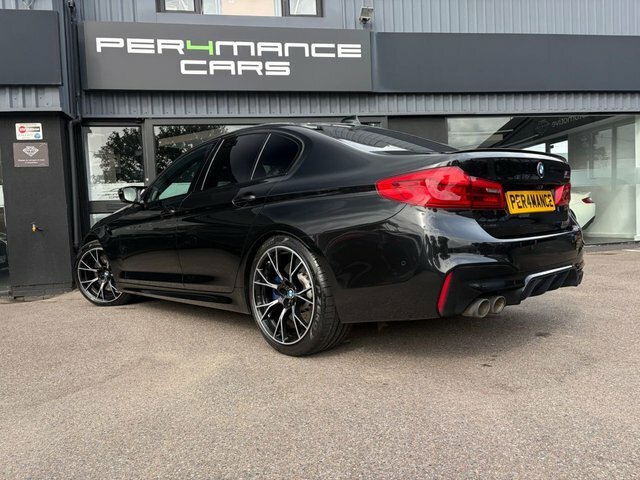 BMW M5 M5 Competition Saloon Blue #12