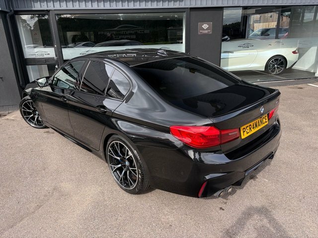 BMW M5 M5 Competition Saloon Blue #9