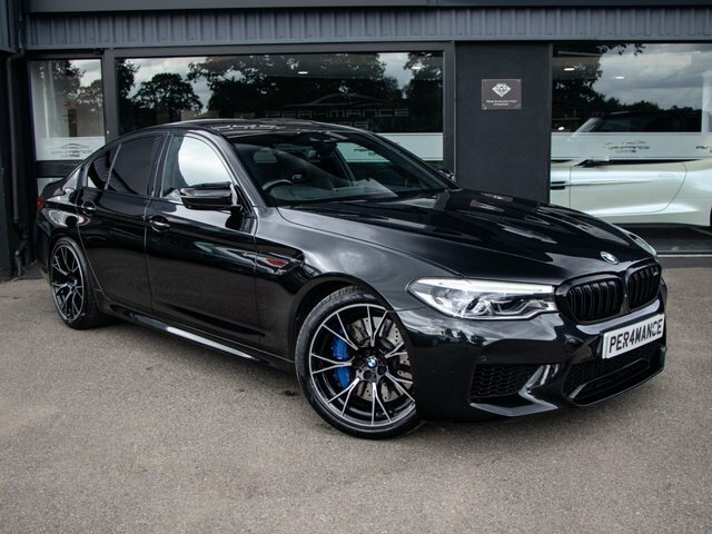BMW M5 M5 Competition Saloon Blue #7