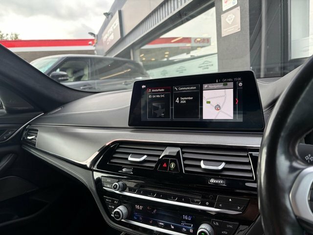 BMW M5 M5 Competition Saloon Blue #23