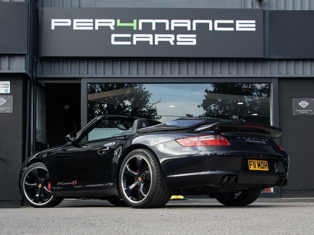 Porsche 911 3.8 997 Carrera 4S Cabriolet Awd Black