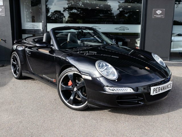 Porsche 911 3.8 997 Carrera 4S Cabriolet Awd Black #6