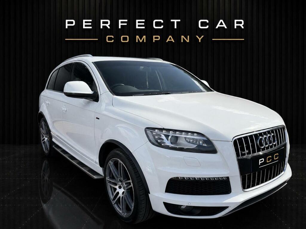 Audi Q7 3.0 Tdi V6 S Line Plus Tiptronic Quattro Euro 5 S White