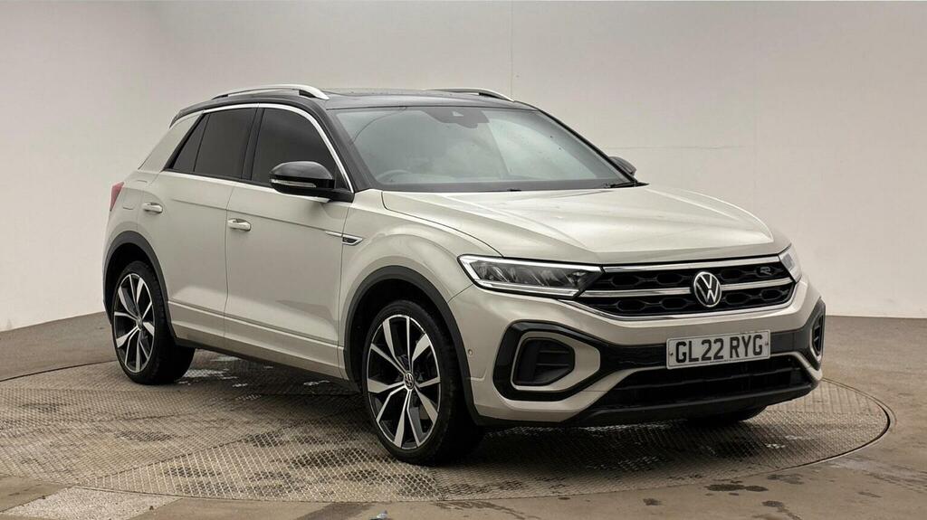 Volkswagen T-Roc 1.5 Tsi R-line Dsg Euro 6 Ss 2022 Grey #2