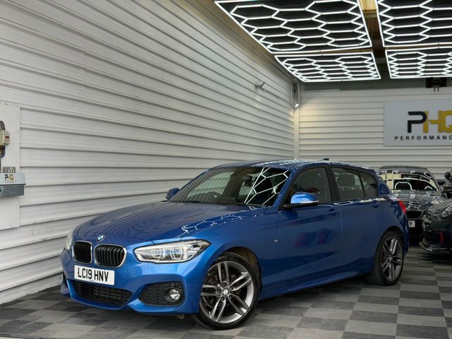 BMW 1 Series 2019 1.5 118I Gpf M Sport Hatchback Man Blue #3