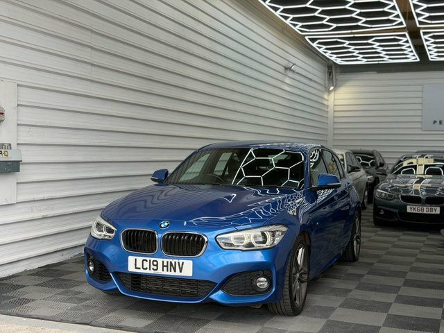 BMW 1 Series 2019 1.5 118I Gpf M Sport Hatchback Man Blue #6