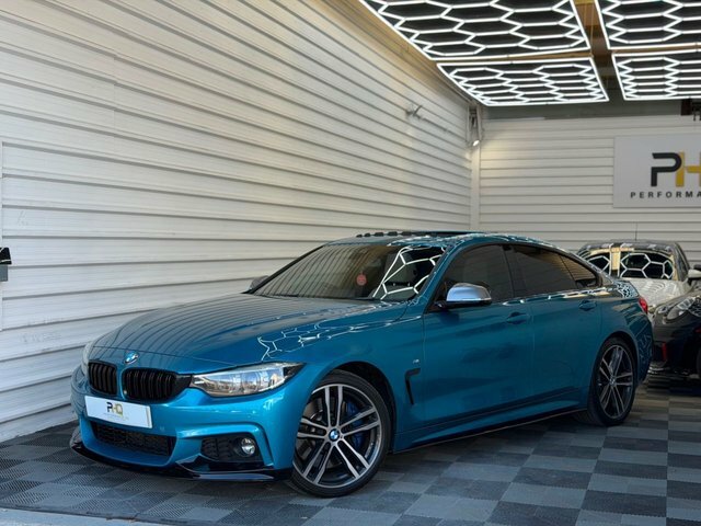 BMW 4 Series Gran Coupe 2017 3.0 440I M Sport Hatchback Eu Blue