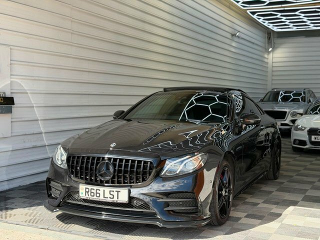 Mercedes-Benz E Class 2018 2.0 E220d Amg Line Premium Coupe Black #4