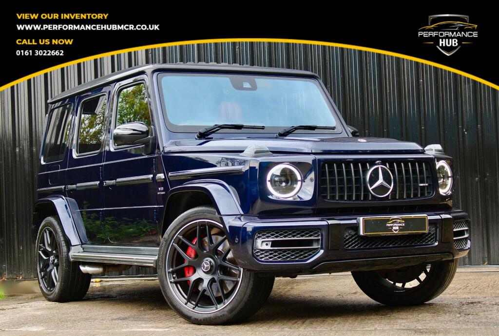 Mercedes-Benz G Class 4.0 G63 V8 Biturbo Amg Spds9gt 4Matic Euro 6 Ss Blue