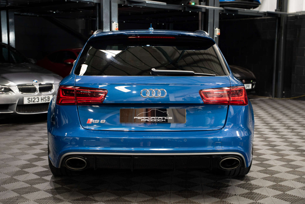 Audi RS6 Performance Tfsi Quattro 4Wd Blue #6