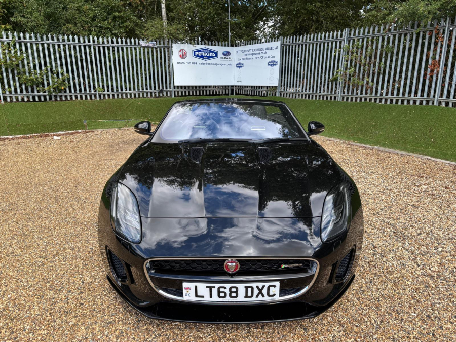 Jaguar F-Type 3.0 V6 Supercharged R-dynamic Convertible 340Ps Black #2