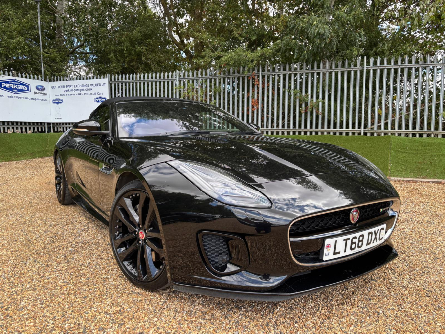 Jaguar F-Type 3.0 V6 Supercharged R-dynamic Convertible 340Ps Black