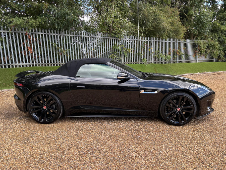 Jaguar F-Type 3.0 V6 Supercharged R-dynamic Convertible 340Ps Black #4