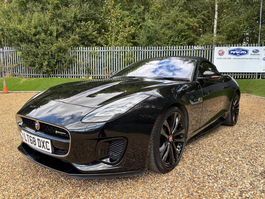 Jaguar F-Type 3.0 V6 Supercharged R-dynamic Convertible 340Ps Black #3