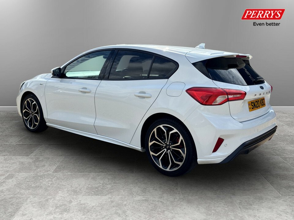 Ford Focus 1.0 Ecoboost 125 St-line X SN20KBZ White #5
