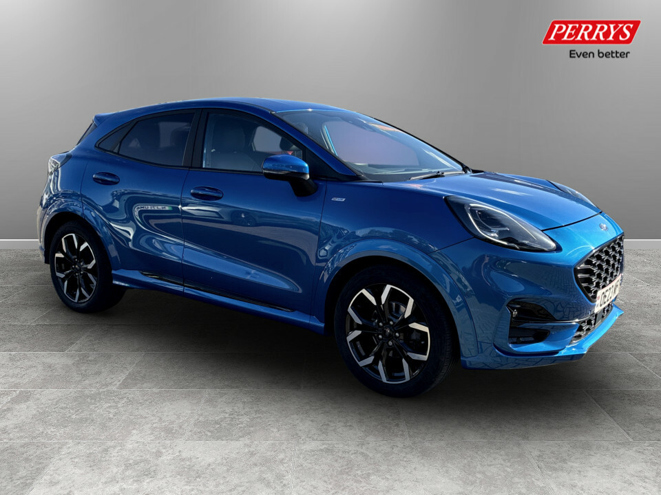 Ford Puma 1.0 Ecoboost Hybrid Mhev St-line X Blue