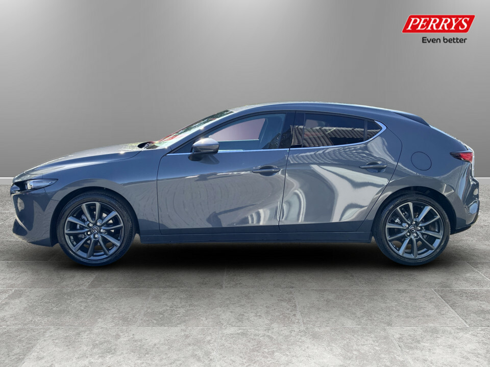 Mazda 3 2.5 E-skyactiv G Mhev 140 Exclusive-line Grey #4