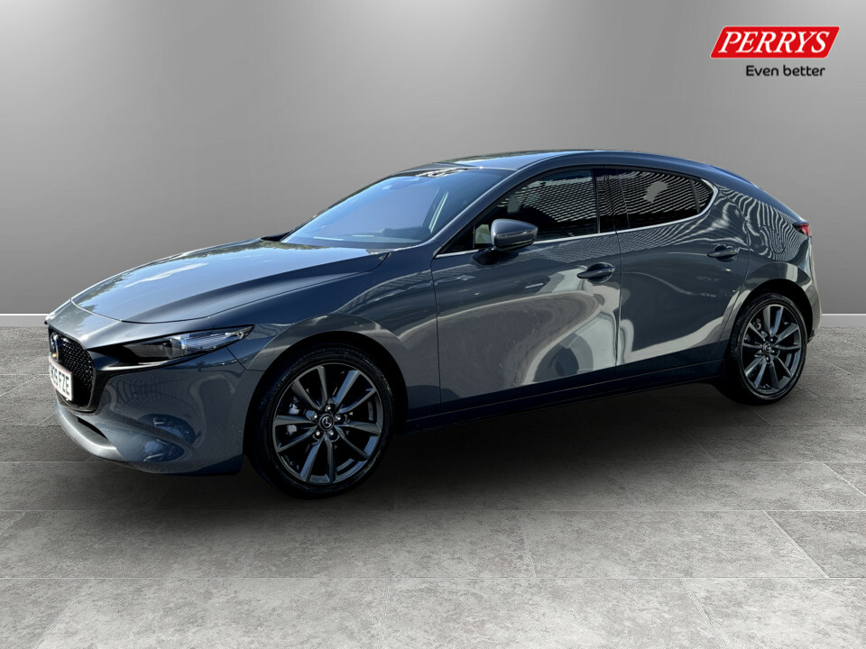 Mazda 3 2.5 E-skyactiv G Mhev 140 Exclusive-line Grey #3