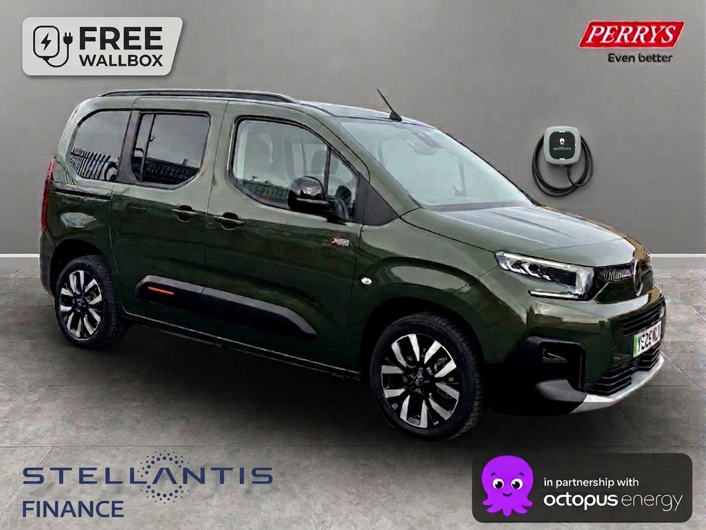 Citroen e-Berlingo 100Kw Max M 52Kwh Green