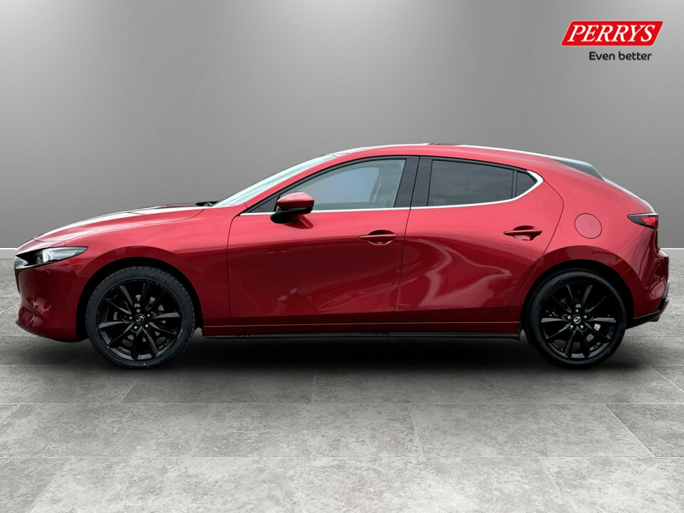 Mazda 3 2.0 E-skyactiv X Mhev 186 Exclusive-line PO24ODC Red #4