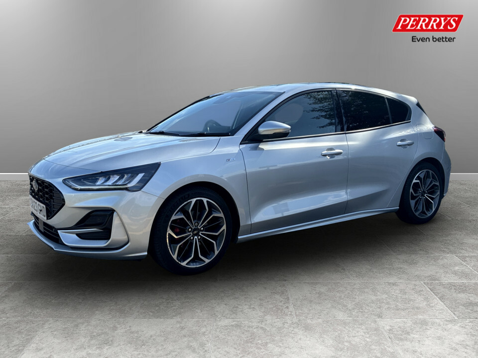 Ford Focus 1.0 Ecoboost Hybrid Mhev 155 St-line X OX23GHD Silver #3