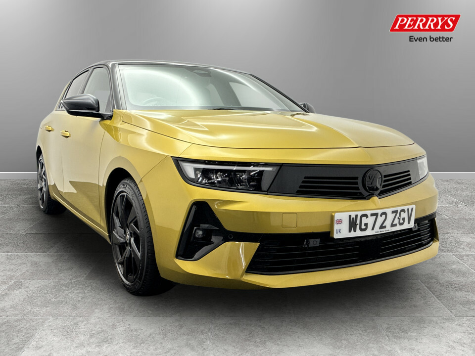 Vauxhall Astra 1.2 Turbo 130 Gs Line Yellow