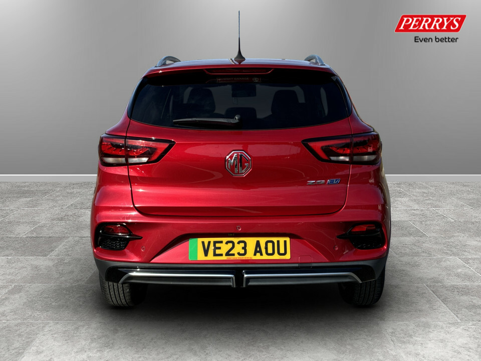 MG ZS 130Kw Trophy Ev 51Kwh VE23AOU Red #6