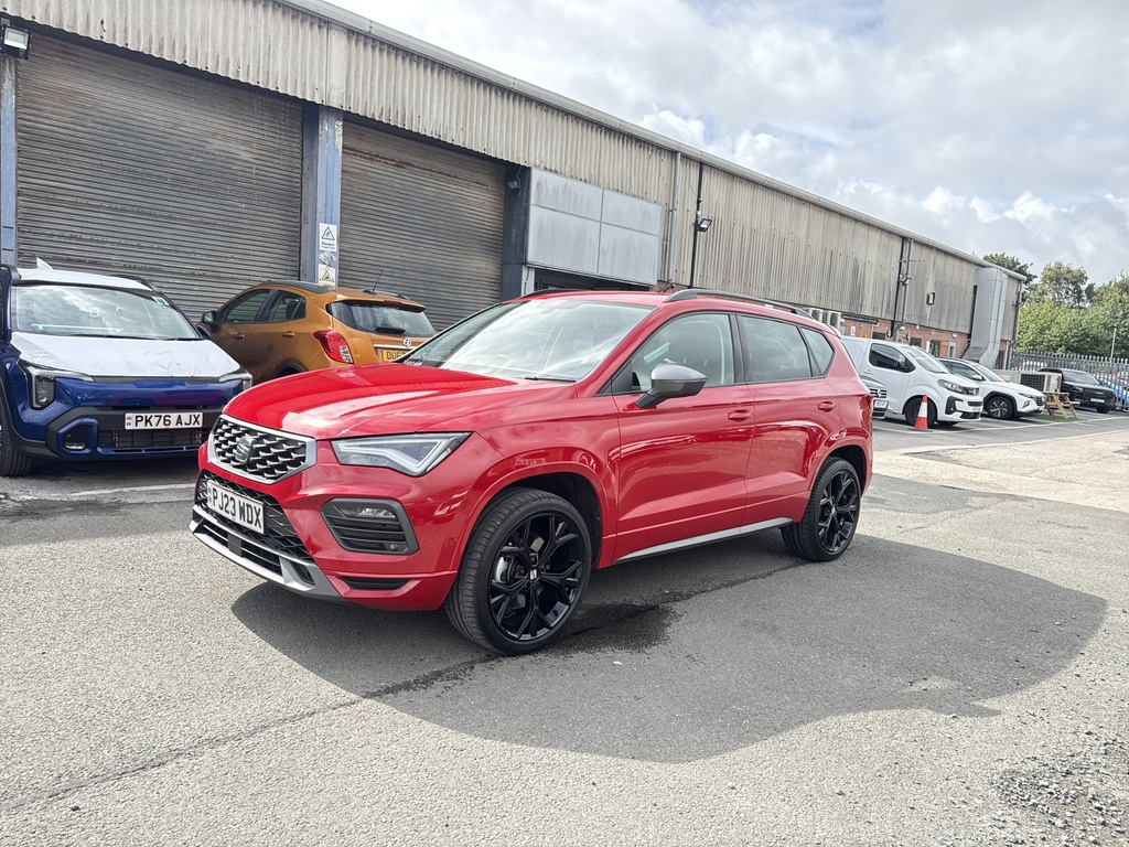 Seat Ateca 1.5 Tsi Evo Fr Black Edition Dsg PJ23WDX Red #3