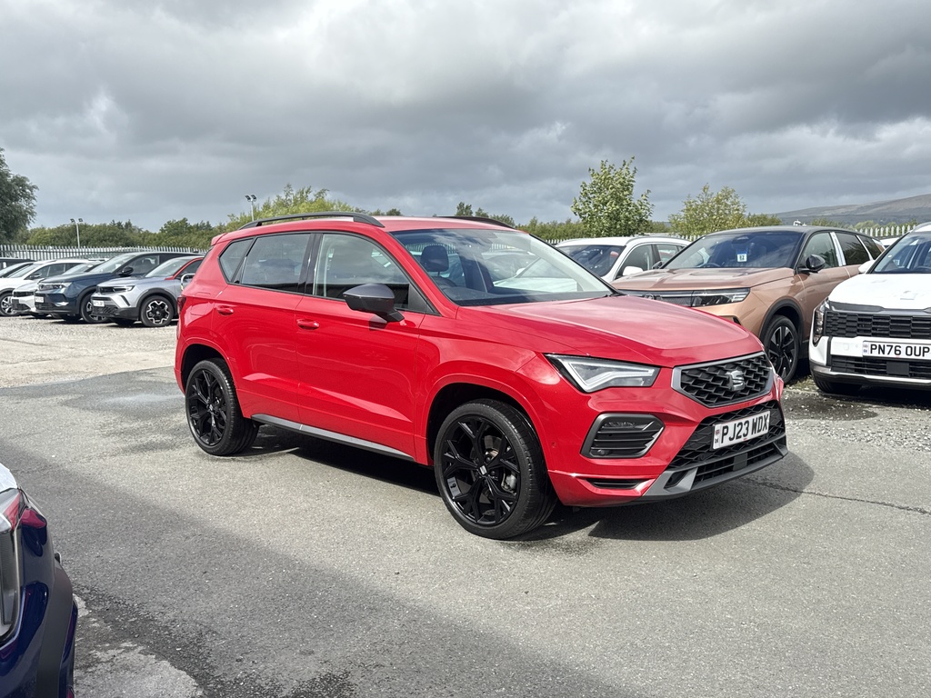 Seat Ateca 1.5 Tsi Evo Fr Black Edition Dsg PJ23WDX Red